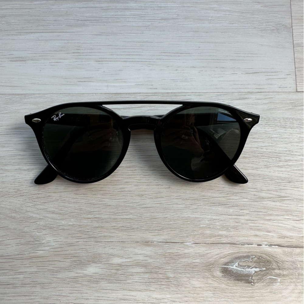 Ray-Ban Double Bridge Round Sunglasses